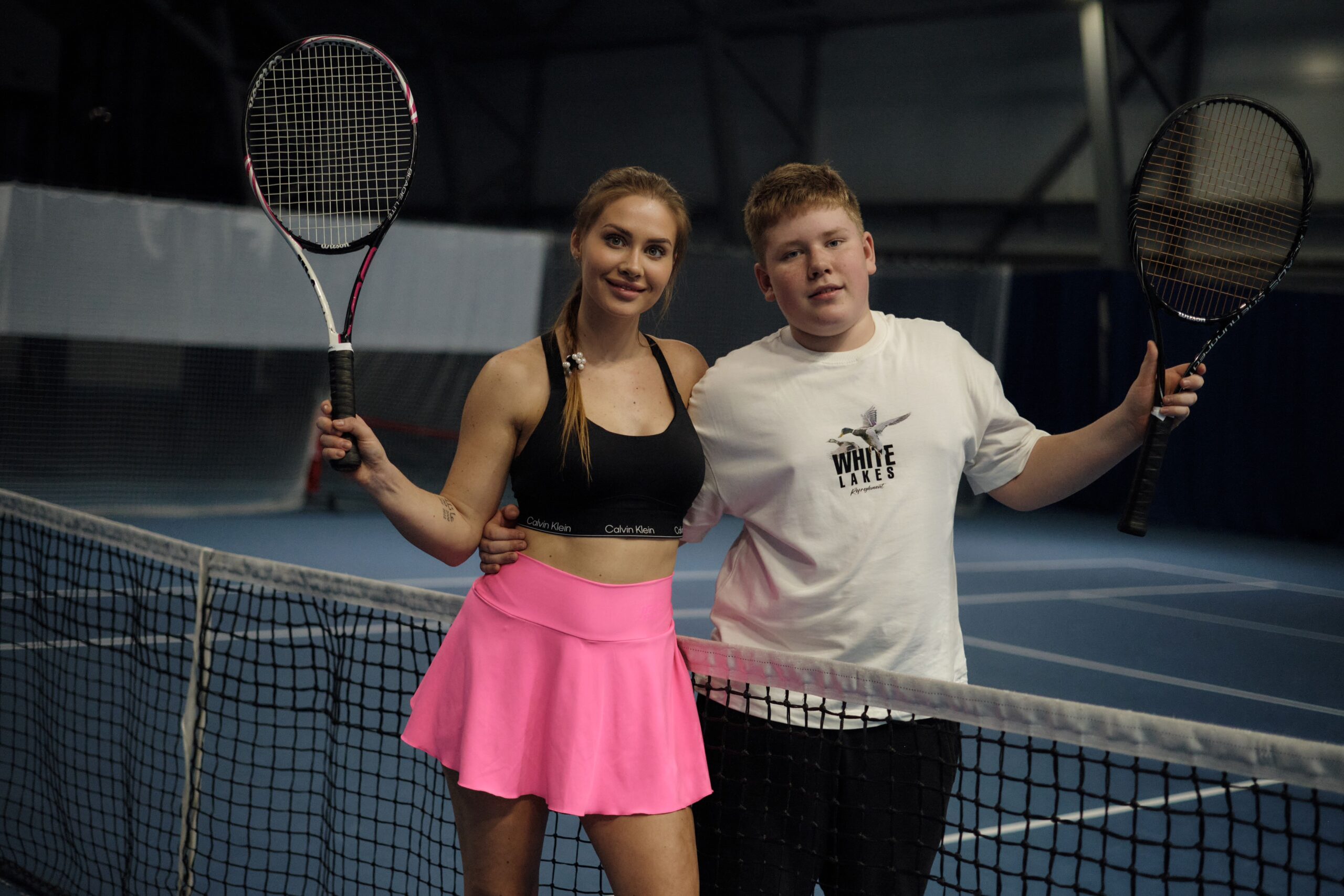 Camp tennis atmosphere