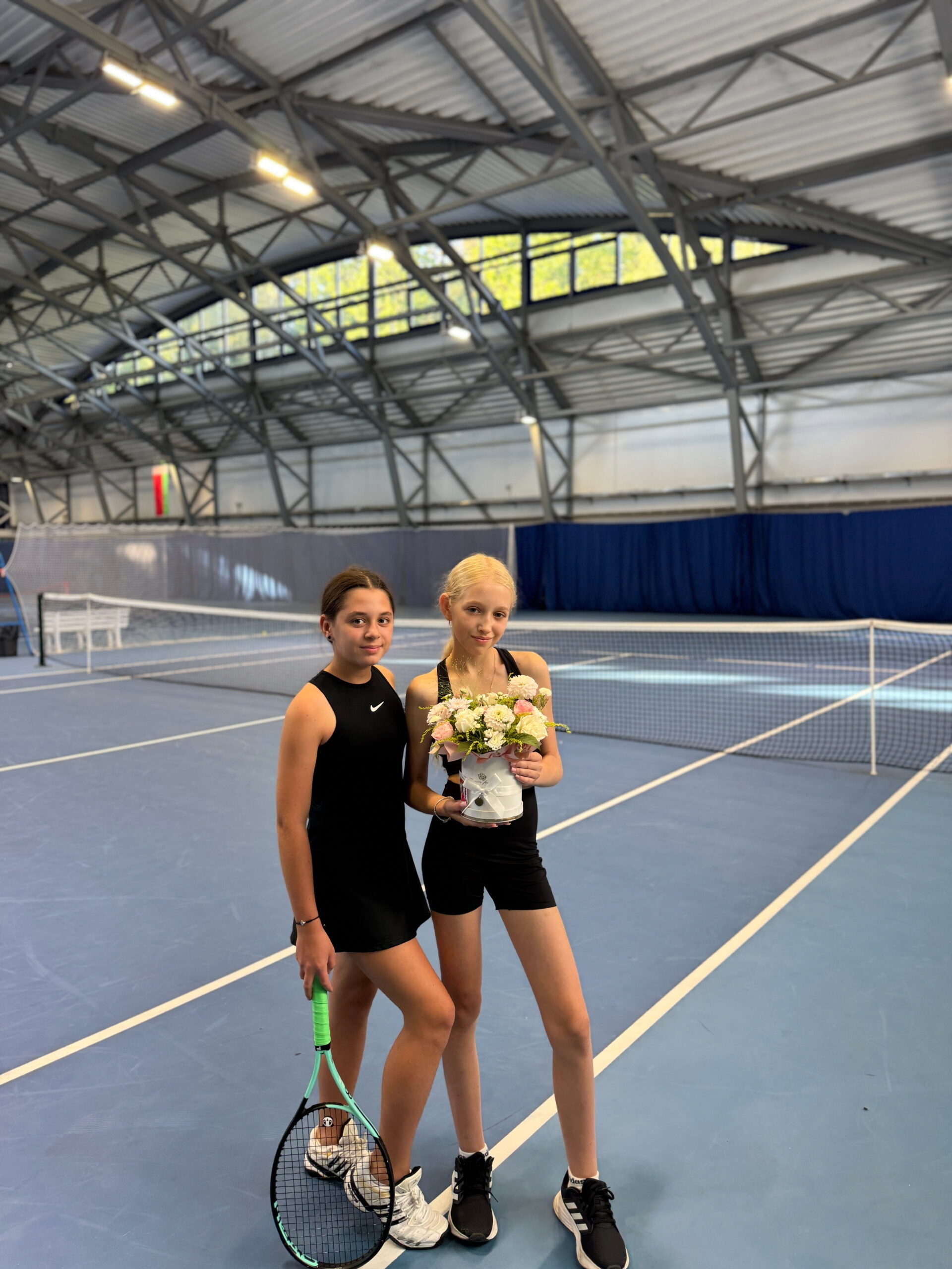 Player on court